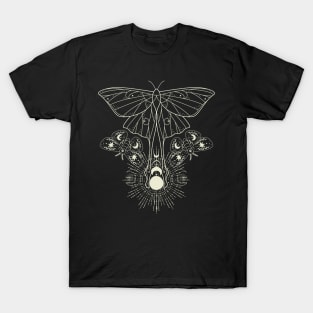Moon Phases Butterfly Magic Festival T-Shirt